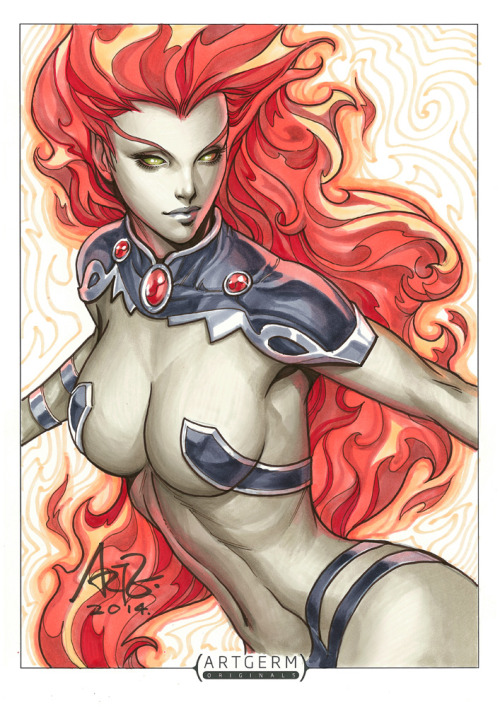 Sex Starfire Commission by Artgerm pictures