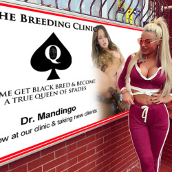 supportinterracial:BLACK breeding clinics should be promoted by law in every white country in Europe and North America! Millions of women of all races want beautiful healthy babies and are denied this basic human right because they are in a relationship/m