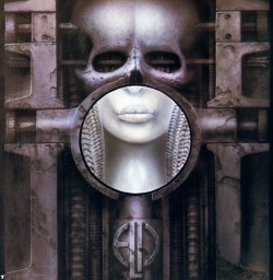 brudesworld:  Emerson Lake &amp; Palmer&rsquo;s Brain Salad Surgery album with cover art by Alien designer H.R. Giger (1973).