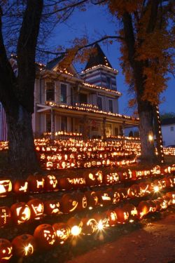 gypsyrose27:  autumnciders:  The Pumpkin house Kinova, West Virginia    Going Friday!!!
