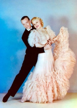 oldhollywoodcinema:  Fred Astaire and Ginger Rogers photographed for Swing Time (1936) 