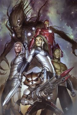 stateoftheartandmind:  Guardians of the Galaxy by Adi Granov 