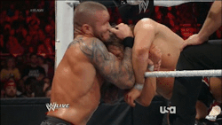 Randy adding new moves to his arsenal. Presenting the Randy Orton Motorboat!