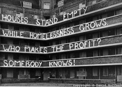 drziggystardust:  lilightfoot:  Colonisation of the poor. Photo, early 70’s.  Painfully relevant 30 years later.  