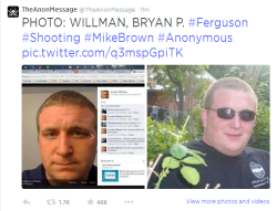 masturbators:  gphil:  That punk ass murdering cop motherfucker was posting on Facebook within hours after he killed Mike Brown. No fucking remorse. Fuck this dirty pig piece of shit. May you burn in hell Bryan P. William.    &ldquo;nobody will find