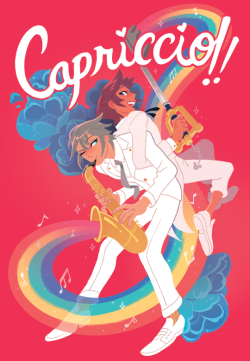 yumbles:  hey!! guess what! my soriku doujinshi is done and available for pre-order HERE!! (a digital PDF version will be available for purchase after preorders close) Capriccio!! is a fluffy, canon-compliant fancomic that follows Sora and Riku as
