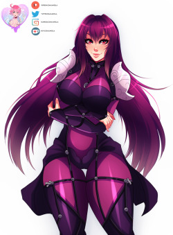 “I have arrived from the Land of Shadows. I am Scáthach. Shall I call you &ldquo;Master&rdquo;?” Finished Scáthach from Fate GO, patreon reward for GrandpaWarrior.All versions up on my Patreon and for direct purchase on Gumroad!Versions included:-Traditio