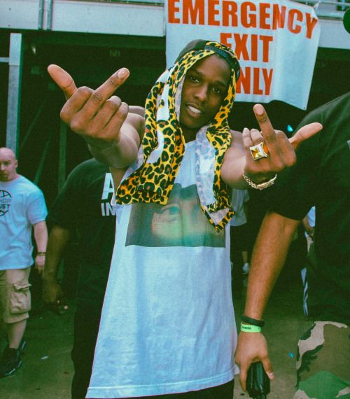 strappedarchives:  A$AP Rocky photographed by Johnny Nunez before performing during HOT 97’s Summer Jam 2012 in East Rutherford, NJ - June 03, 2012  