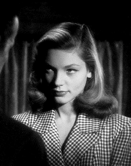 normasshearer:You know Steve, you’re not very hard to figure, only at times. Sometimes I know exactly what you’re going to say. Most of the time. The other times… the other times, you’re just a stinker.LAUREN BACALL as Marie “Slim” Browning