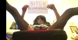 degradedsissytube:Bitchblackwhore - Sissified Black Cock Whore! See more at: Degraded Sissy Tube 