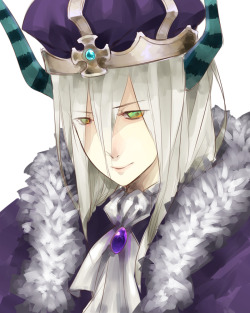 shuryoushu:  Beelzebub MVP from Ragnarok Online. YES. That’s Beelzebub…or that’s what the card art says so = v =)b  Supposedly a 15 minute sketch but then evolved into some 1 hour speedpaint using square brushes because I had fun with the fur and