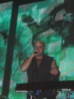 Disturbed in concert 2010