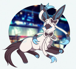 I&rsquo;m really happy so many people liked my Siamese Sylveon from my Sylveon Variations post yesterday !! I really loved it too so I decided to turn it into my own personal Poke OC &lt;3 His name is Bartholomew and he lives in a coffee shop. He uses