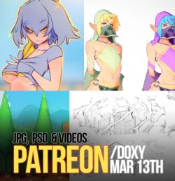 Full strip of comics this week plus a bunch of other stand alone images on my Patreon.https://www.patreon.com/doxydoo