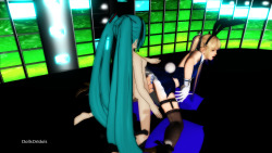 dollsoridols:  dollsoridols:  Mikuâ€™s Youâ€™re in My World Now Bitch video To get this out up front; this is my first MMD porn video and only my 2nd MMD altogether. Â I plan to keep learning this. Â Its way to much fun. Â Thanks goes out toÂ   alixstraza