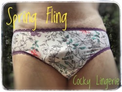 It’s Spring Fling!  Time to go outside in your panties and play!  Or is it go outside and play in your panties?  I like the sound of both.   Cum back for the fun and remember to show us your Spring Pantie Playing pic’s.Original pic from Patties’s