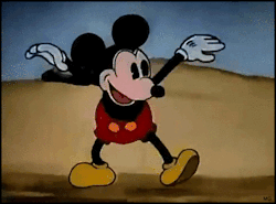 mothgirlwings:  Mickey Mouse entertains Minnie