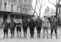Historicaltimes:  Western Front Wwi, A Group Of Captured Allied Soldiers Representing