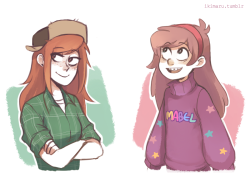 some Gravity Falls people c: also a deer!Dipper