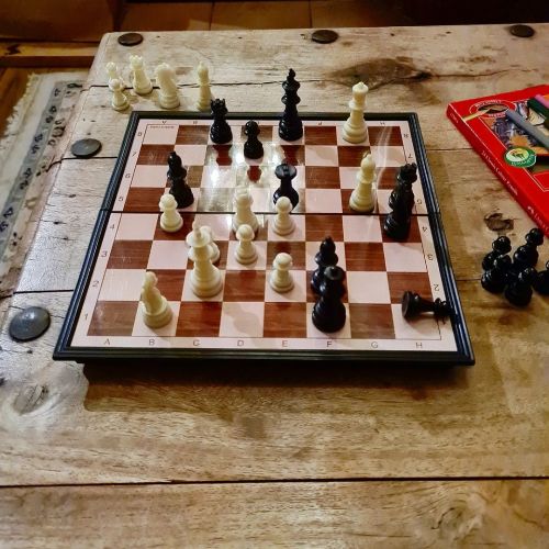 FIRST TIME EVER PLAYING CHESS AND I WON!! WHAT? 😊😂  against @robdog1175 #chess #anniversarytrip #anniversary #mylove #games #braingames #beginner  https://www.instagram.com/p/CSJlftkp-kT/?utm_medium=tumblr