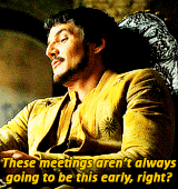 droqo:  Game Of Thrones Character Per Episode: ↳ Oberyn Martell (4x06, The Laws of Gods and Men) 
