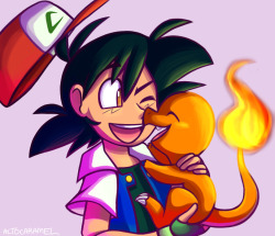 altocaramel:  A quick thing for my mom!!!!!!Her favorite poke is charmander so I decided to draw this!!
