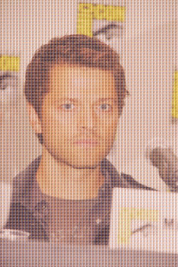 deanisanactualprincess:  theallpowerfulsquiddles:  deanisanactualprincess:  so i made a mosiac…  are those tiny misha heads  yes they are   