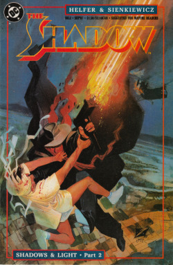 The Shadow, No. 2 (DC Comics, 1987). Cover art by Bill Sienkiewicz.From Anarchy Records in Nottingham.