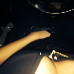 laughifyourenotwearingpanties:  hidinggirlx:Parked playing in my car… I’ve decided if a stranger catches me I must give them a blow job…no going back  I bet only the thought of it makes you soaking wet hidinggirlx