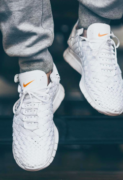 sweetsoles:  Nike Free Inneva Woven Tech SP - White (by pangeaproductions)