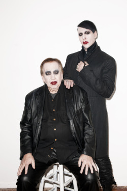terrysdiary:  Marilyn Manson and his Dad