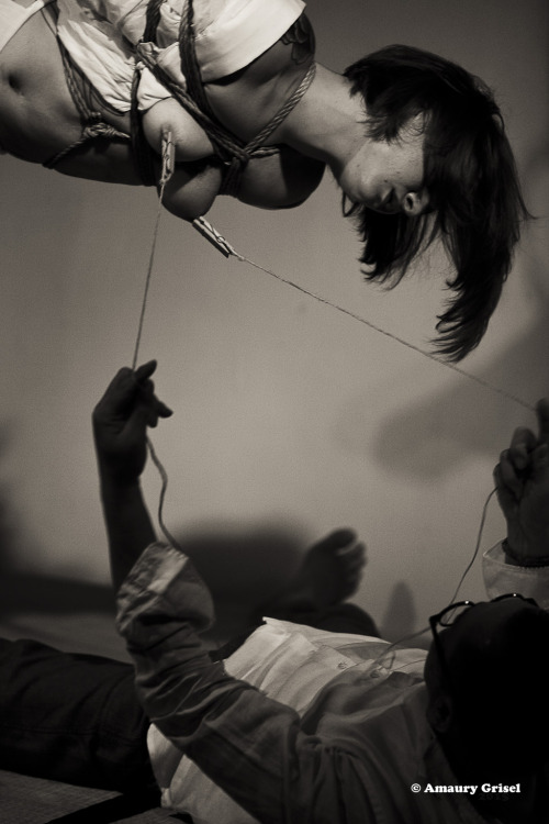 amaury-grisel-shibari:  Akira Naka et Marika Gorgone, àPlace des Cordes.2015, May 9thPhotography by AmaUry Grisel