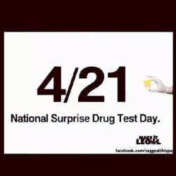 #420 the #dayafter #fuck that#noise #drug #test