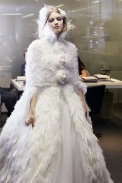 showstudio:   Lindsey Wixson in fittings