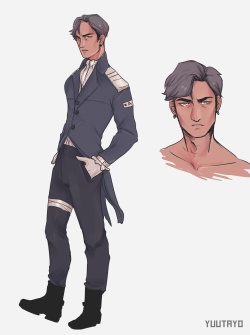 yuutayo:  Alistair and Charlie from my other post,,, i’m reposting with both of the images next to eachother bc i regret not waiting and posting them together…. my meds are kicking in n im fallin asleep so i have no idea what im saying or doign anymore