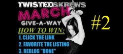 twistedskrews:  https://www.etsy.com/listing/221074938♥ MARCH FREE GIVE-A-WAY ♥ #2Our gift to you for helping us reach over 贄K in Revenue during the past 12 months!  We’ve decided to run 2 giveaways at once.SILVER or GOLD custom engraved Steel