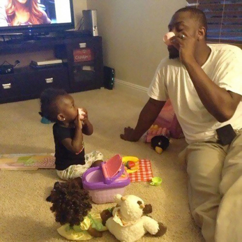 arineat:  central-wasp-monolith:  I love seeing dads portrayed as literally anything else other than a useless dumbass like on commercials. Dads are fucking awesome, get with it america.   Honestly, I never love my husband more than when he’s crawling