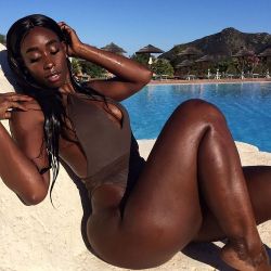 dream-girls-only:Bria Myles  Cocoa Puffs…