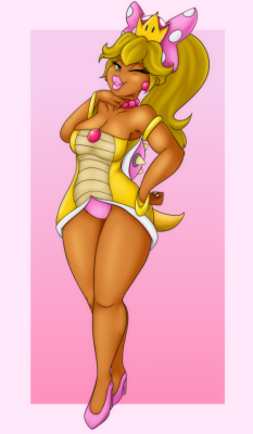 neronovasart: Wendy O. Koopeach We all l know the best aspect of Peach is her lips, so why not put in on someone who would upgrade said features.  So here’s Wendy, Bowser’s…daughter? I guess not.  Either way this Bowsette theme is lots of fun.