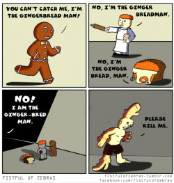fistfulofzebras: Gingerbread Man