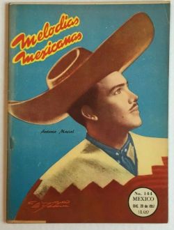 newmanology: Melodias Mexicanas, December 1957.  On the cover: Antonio Maciel. 