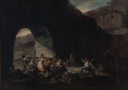 Transistoradio:  Francisco Goya (1746-1828), Fiesta Popular Bajo Un Puente Ó Baile