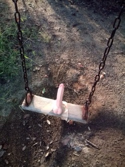 Ladies and gentlemen&hellip; after the sex swing&hellip; we bring you the dildo swing.