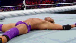 rwfan11:  Zack Ryder - AMAZING bulge shot (credit» freelove …via JUB .com)  Oh he&rsquo;s just begging to be mounted here! ;)