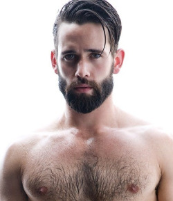 beardedandburly:  Levi Jackson, male model [view all posts of Levi] [Follow BeardedandBurly] 