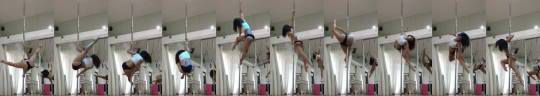 worldstarvideos:  Made It Look Easy: Dancer Shows Off Her Pole Fitness Moves!