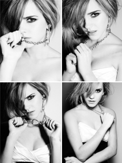 bubbleant:  black-and-white:  Emma Watson