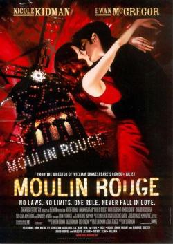 Movieoftheday:  Moulin Rouge!, 2001. Starring Nicole Kidman, Ewan Mcgregor, John