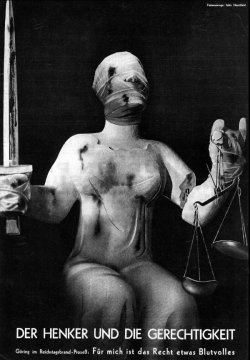 The Executioner and Justice by: John Heartfield, 1933, more