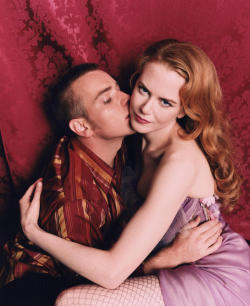 bubbleant:  bohemea: Nicole Kidman &amp; Ewan McGregor - Elle UK by Lorenzo Agius, August 2001 Just for you Random! :)  Well I stole it as well! I&rsquo;m watching Moulin Rouge as I type this and they are singing Come What May! How perfect hahaha